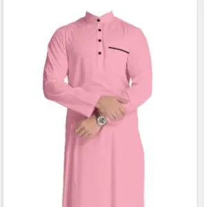 Men's Premium Pink Thobe